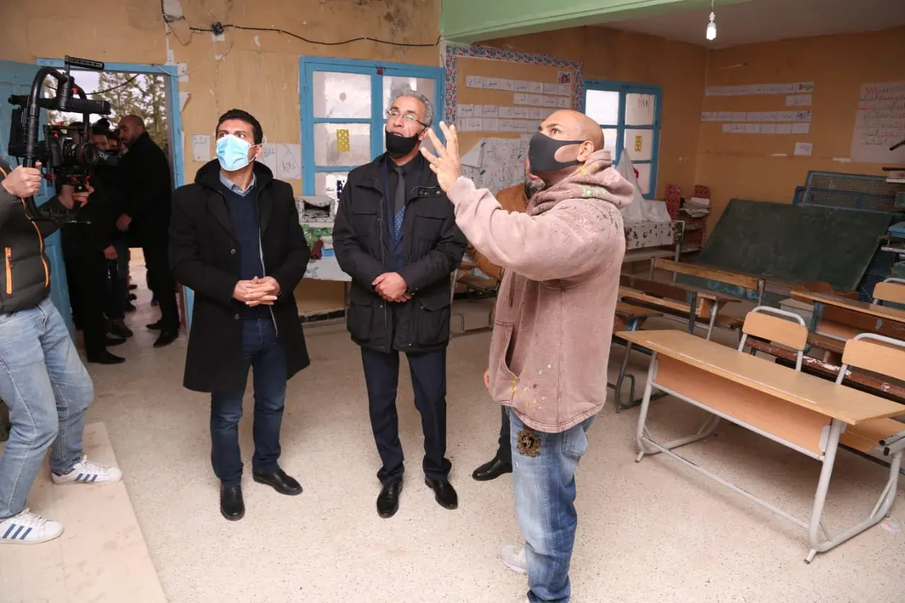 Une salle de classe rénovée